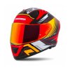 Prilba Aero Drome, CASSIDA (čierna perleť/oranžová/červená/biela) 2025 (Veľkosť XL (61 až 62 cm))