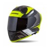 Prilba Aero Drome, CASSIDA (čierna/žltá fluo/biela/sivá) 2025 (Veľkosť XS (53 až 54 cm))