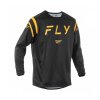 Dres KINETIC CENTRE, FLY RACING - USA 2025 (čierna/zlatá) (Veľkosť S)