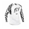 Dres EVOLUTION, FLY RACING - USA 2025 (biela/čierna) (Veľkosť L)