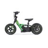 Detské elektrické odrážadlo RIRIBIKE RTX3 24V (12”), zelené, Lítiová batéria, 100W motor, Kotúčová brzda, Nastaviteľné mäkké PU sedadlo