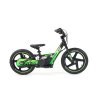 Detské elektrické odrážadlo RIRIBIKE RTX6 24V (16”), zelené, Lítiová batéria, 250W Motor, Kotúčová brzda, Nastaviteľné mäkké PU sedadlo