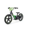 Detské elektrické odrážadlo RIRIBIKE RTX6 24V (16”), zelené, Lítiová batéria, 250W Motor, Kotúčová brzda, Nastaviteľné mäkké PU sedadlo