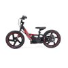 Detské elektrické odrážadlo RIRIBIKE RTX6 24V (16”), červené, Lítiová batéria, 250W Motor, Kotúčová brzda, Nastaviteľné mäkké PU sedadlo