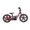 Detské elektrické odrážadlo RIRIBIKE RTX6 24V (16”), červené, Lítiová batéria, 250W Motor, Kotúčová brzda, Nastaviteľné mäkké PU sedadlo