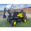 Elektrický Báger Volvo Excavator 12V s podkopovou lyžicou, Jednomiestne, červený, mäkké koženkové sedadlo, MP3 Prehrávač s USB/SD/AUX vstupom, Zadný pohon, 2 x 35W Motor, EVA kolesá, 12V/14Ah batéria
