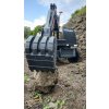 Elektrický Báger Volvo Excavator 12V s podkopovou lyžicou, Jednomiestne, červený, mäkké koženkové sedadlo, MP3 Prehrávač s USB/SD/AUX vstupom, Zadný pohon, 2 x 35W Motor, EVA kolesá, 12V/14Ah batéria