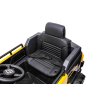 Elektrický Báger Volvo Excavator 12V s podkopovou lyžicou, Jednomiestne, červený, mäkké koženkové sedadlo, MP3 Prehrávač s USB/SD/AUX vstupom, Zadný pohon, 2 x 35W Motor, EVA kolesá, 12V/14Ah batéria