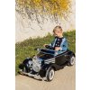 Elektrické autíčko Mercedes-Benz 540K 4x4 čierne, Lokálne ovládanie na volante pre dospelého, Pohon 4x4, 12V14AH Batéria, EVA kolesá, Čalúnené sedadlo, 2,4 GHz DO, MP3 Prehrávač, USB, Bluetooth, Originál licencia