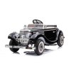 Elektrické autíčko Mercedes-Benz 540K 4x4 čierne, Lokálne ovládanie na volante pre dospelého, Pohon 4x4, 12V14AH Batéria, EVA kolesá, Čalúnené sedadlo, 2,4 GHz DO, MP3 Prehrávač, USB, Bluetooth, Originál licencia