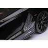 Elektrické autíčko Lamborghini Aventador 12V Dvojmiestne, čierne, 2,4 GHz diaľkové ovládanie, USB / SD Vstup, odpruženie, vertikálne otváracie dvere, mäkké EVA kolesá, 2X MOTOR, ORIGINAL licencia