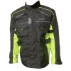 Moto bunda BSTAR Kids long Protectors (černá/ zelená fluo) (Veľkosť S)