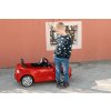Elektrické autíčko Chevrolet Camaro 12V, biele, 2,4 GHz diaľkové ovládanie, Otváracie dvere, EVA kolesá, LED Svetlá, kožené sedadlo, 2 X MOTOR, USB/SD Vstup, ORGINAL licencia