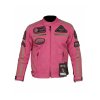 Moto bunda BSTAR Kids Pink (Velikost 8)