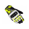 rukavice g carbon spidi bile cerne zlute fluo