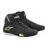 Topánky SEKTOR, ALPINESTARS (čierne / žltá fluo) (Veľkosť 40)