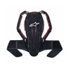 Chrbticový chránič nucleon KR-2 certifikácia CE2, ALPINESTARS (čierny / červený) (Velikost M)
