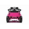Elektrické autíčko OFFROAD NEW s pohonom zadných kolies, ružové, Lítiová batéria, Vysoký podvozok, široké sedadlo, Odpružené nápravy, 2,4 GHz Diaľkový ovládač, LED svetlá