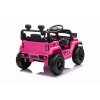 Elektrické autíčko OFFROAD NEW s pohonom zadných kolies, ružové, Lítiová batéria, Vysoký podvozok, široké sedadlo, Odpružené nápravy, 2,4 GHz Diaľkový ovládač, LED svetlá