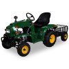 Záhradný traktor s prívesom 110 ccm - Zelená