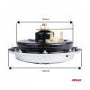 klakson chromovy 12v 110 db 125 mm sada 2 ks