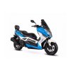 Skútr B-MAX 125cc 4t Barton Motors (Farba modro-černá s kufrom)