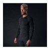 Termotriko s dlouhým rukávem ADVANCED BASE LAYER, OXFORD ADVANCED (šedé/černé) (Veľkosť S/M)