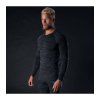 Termotriko s dlhým rukávom ADVANCED BASE LAYER, OXFORD ADVANCED (šedé/čierne) (Veľkosť S/M)