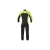 Pláštenka HURRICANE, ALPINESTARS (čierna / žltá fluo) (Velikost L)