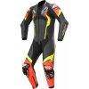 Jednodielna kombinéza ATEM 4, ALPINESTARS (čierna/červená fluo/žltá fluo) 2022