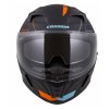 Prilba Integral 3.0 Turbohead, Cassidy (čierna matná / oranžová / modrá, plexi s prípravou pre Pinlock) (Velikost 2XL (63 až 64 cm))