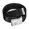 pasek ageless web belt alpinestars cerny chrom prezka textil