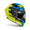 Prilba GP550 S Challenge, AIROH (matná modrá/žltá) 2022 (Veľkosť L)