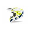 Prilba AVIATOR 3.0 Spin, AIROH (žltá/modrá) 2023 (Veľkosť XS)