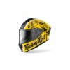 Přilba SPARK "ROCK'N'ROLL", AIROH (černá/žlutá) 2021 (Velikost 2XL)
