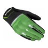 Rukavice FLASH CE, SPIDI (čierne / zelené) (Veľkosť 2XL)
