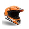 Prilba junior cross XTR 125 - oranžová matná (Velikost S)
