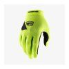 Rukavice RIDECAMP, 100% (fluo žltá) (Veľkosť M)