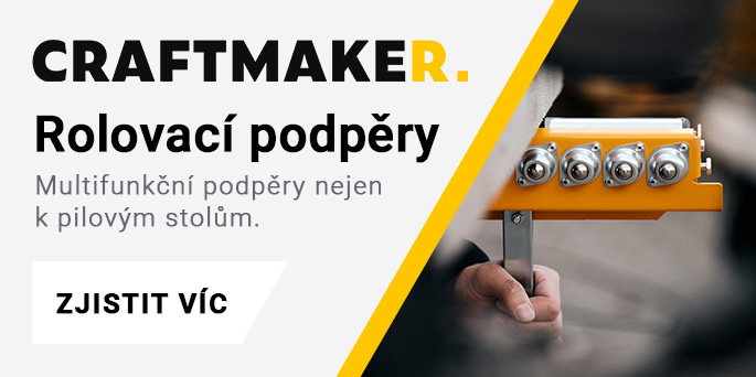 Rolovací podpěry CRAFTMAKER - velkoobchod
