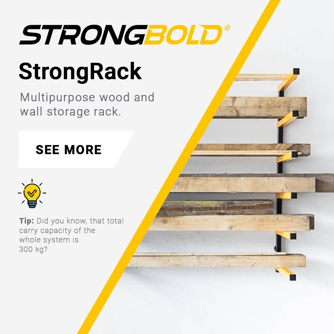 Wood and wall storage rack wholesale distribution