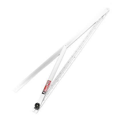 Japanese Adjustable Protractor SHINWA with Metric Scale - 900 mm