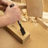 Traditional Japanese SENKICHI KIN carpentry chisel - 30 mm
