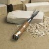 Japanese carving chisel MIKISHO with spoon blade - 21 mm