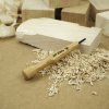 Japanese carving mini-chisel MIKISHO Power Grip with V blade - 1.5 mm