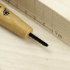 Japanese carving mini-chisel MIKISHO Power Grip with V blade - 1.5 mm