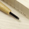 Japanese carving mini-chisel MIKISHO Power Grip with V blade - 3 mm
