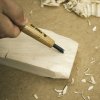 Japanese Carving Mini-Chisel MIKISHO Power Grip with U Blade - 7.5 mm