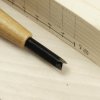 Japanese Carving Mini-Chisel MIKISHO Power Grip with V Blade - 4.5 mm