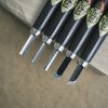 Set of Carving Mini-Chisels SAKURA Nihon - 5 Pieces