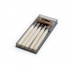 Set of Mini-Carving Chisels MARUICHI R-5 with Wooden Handle - 5 Pieces